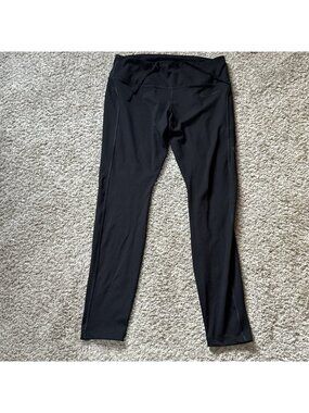 GreenBay Packers Leggings Nike Dri-FIT Women's Black Athletic Size Large Yoga